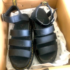 Great  used condition Doc Martin Sandal